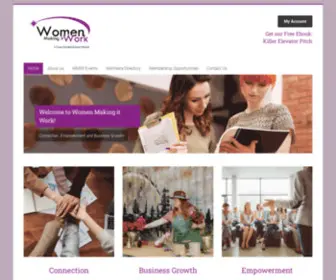 Wmiw.net.au(Women Making It Work) Screenshot