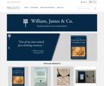 Wmjasco.com(William, James & Company) Screenshot