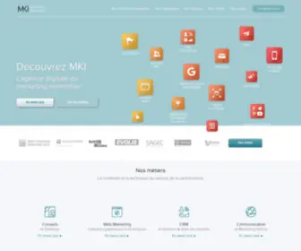 Wmki.fr(Webmarketing Immobilier MKI) Screenshot