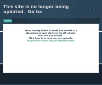 WMMS.net(West Millbrook Middle School) Screenshot