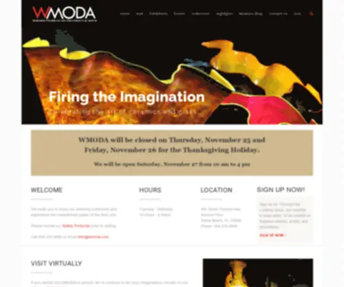 Wmoda.com(Wiener Museum of Decorative Arts) Screenshot