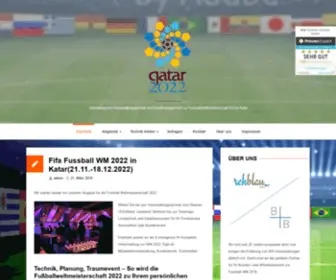 Wmparty.com(Veranstaltungtechnik mieten und Eventagentur WM 2022 in Katar) Screenshot