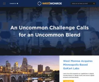 WMP.com(West Monroe) Screenshot