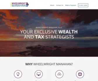 WMPLC.com(Wheelwright Manahan Family Office) Screenshot