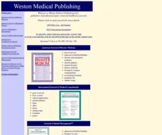 WMPLLC.org(Weston Medical Publishing) Screenshot