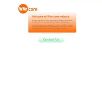 WMR.com(The website of) Screenshot