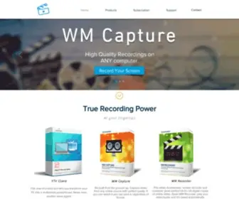 Wmrecorder.com(New Recording Software) Screenshot