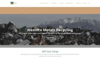 Wmrecycling.com(Western Metals Recycling (WMR)) Screenshot
