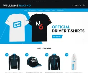 WMRshop.com(Williams Racing F1 Store) Screenshot