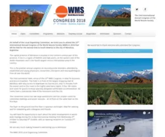 WMS2018.com(WMS 2018) Screenshot