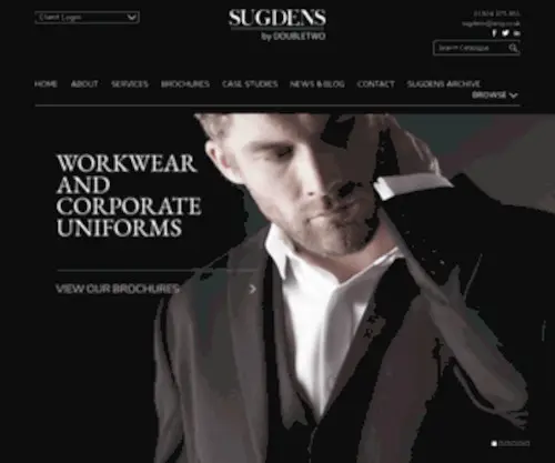 Wmsugden.co.uk(Corporate Clothing) Screenshot