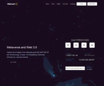 WMtmetaverse.com(WMT Metaverse) Screenshot
