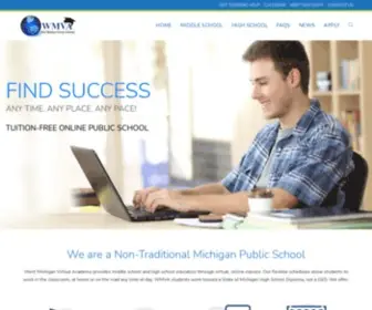 Wmva.education(Michigan Online High School and Middle School) Screenshot