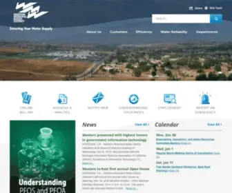 WMWD.com(Western Municipal Water District) Screenshot