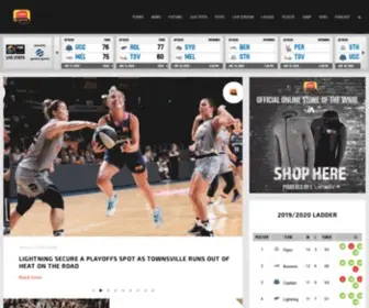 WNBL.basketball(Home) Screenshot