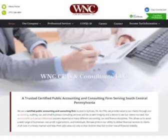 WNCcpa.com(WNC CPAs and Consultants) Screenshot