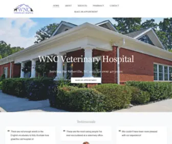 WNcveterinaryhospital.com(Locally) Screenshot