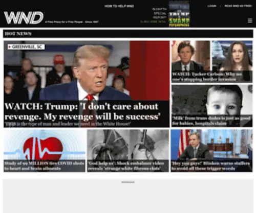 WND.com(Home) Screenshot