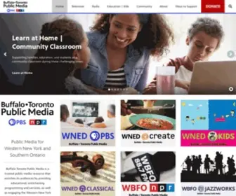 Wned.org(Western New York Public Broadcasting Association) Screenshot