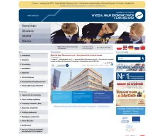 Wneiz.pl(Wydział Ekonomii) Screenshot
