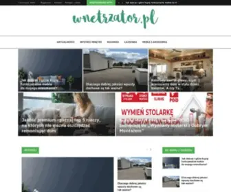 Wnetrzator.pl(Strona startowa) Screenshot