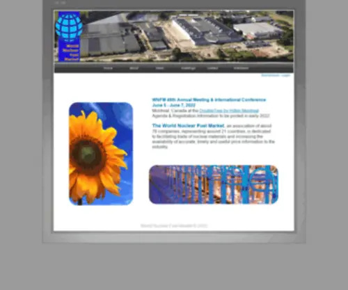 WNFM.com(World Nuclear Fuel Market) Screenshot