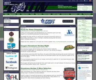 WNgha.ca(West Northumberland Girls Hockey Association) Screenshot