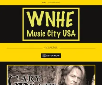 Wnheradio.com(WHNE Radio) Screenshot
