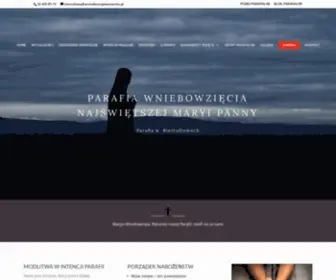 Wniebowzietaradlin.pl(Parafia) Screenshot