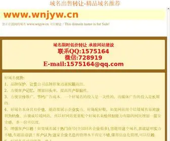 WNJYW.cn(汽车城) Screenshot