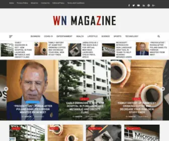 Wnmagazine.com(WN Magazine) Screenshot