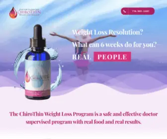 WNYchirothin.com(Weight Loss Program) Screenshot