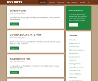 WNyhikes.com(WNY HIKES) Screenshot