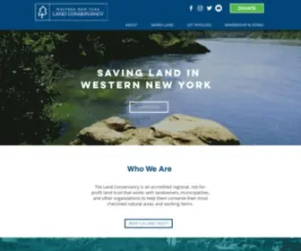 WNYLC.org(The Land Conservancy) Screenshot