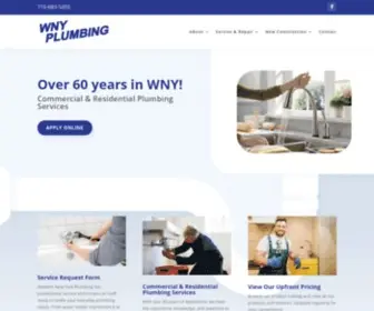 WNYplumbing.com(WNY Plumbing) Screenshot