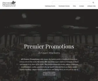 WNYpremierpromotions.com(Premier Promotions) Screenshot