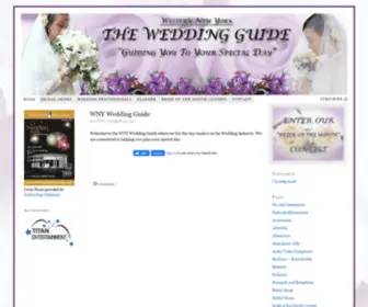 WNyweddingguide.com(WNY Wedding Guide) Screenshot