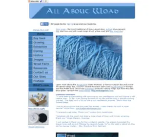 Woad.org.uk(All About Woad) Screenshot