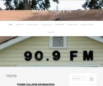 Woak.org(WOAK) Screenshot