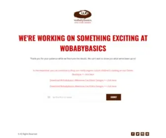 Wobabybasics.com(Wobabybasics) Screenshot