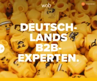 Wob.ag(Deutschlands B2B) Screenshot