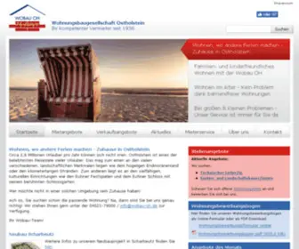 Wobau-OH.de(WOBAU OH) Screenshot