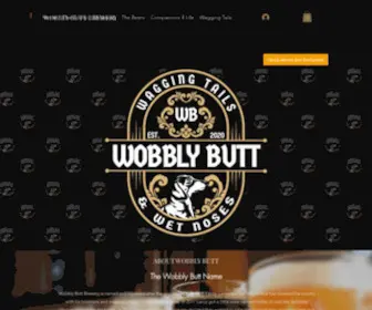 Wobblybuttbrewery.com(Wobbly Butt Brewery) Screenshot