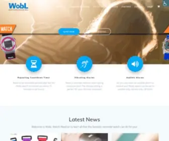 Woblwatch.com(VIBRATING REMINDER WATCH) Screenshot