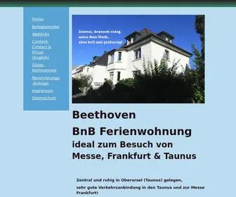 Wobo.info(Ferienwohnung Beethoven BnB) Screenshot