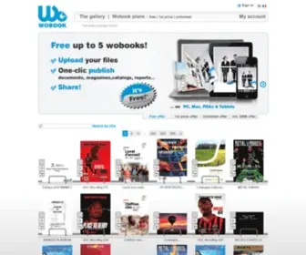 Wobook.com(Abonnement Presse magazine à prix réduits) Screenshot