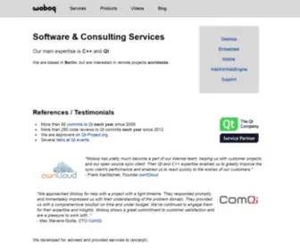 Woboq.org(Woboq) Screenshot