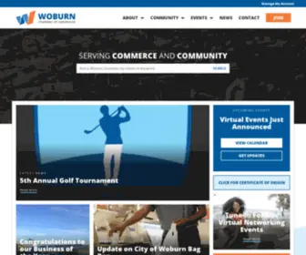 Woburnchamber.org(Woburn Chamber of Commerce) Screenshot