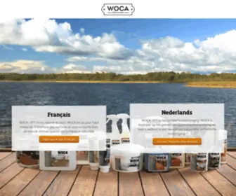 Woca.be(WOCA Denmark) Screenshot