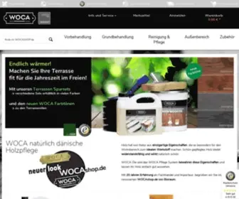 Wocashop.de(WOCA Shop) Screenshot